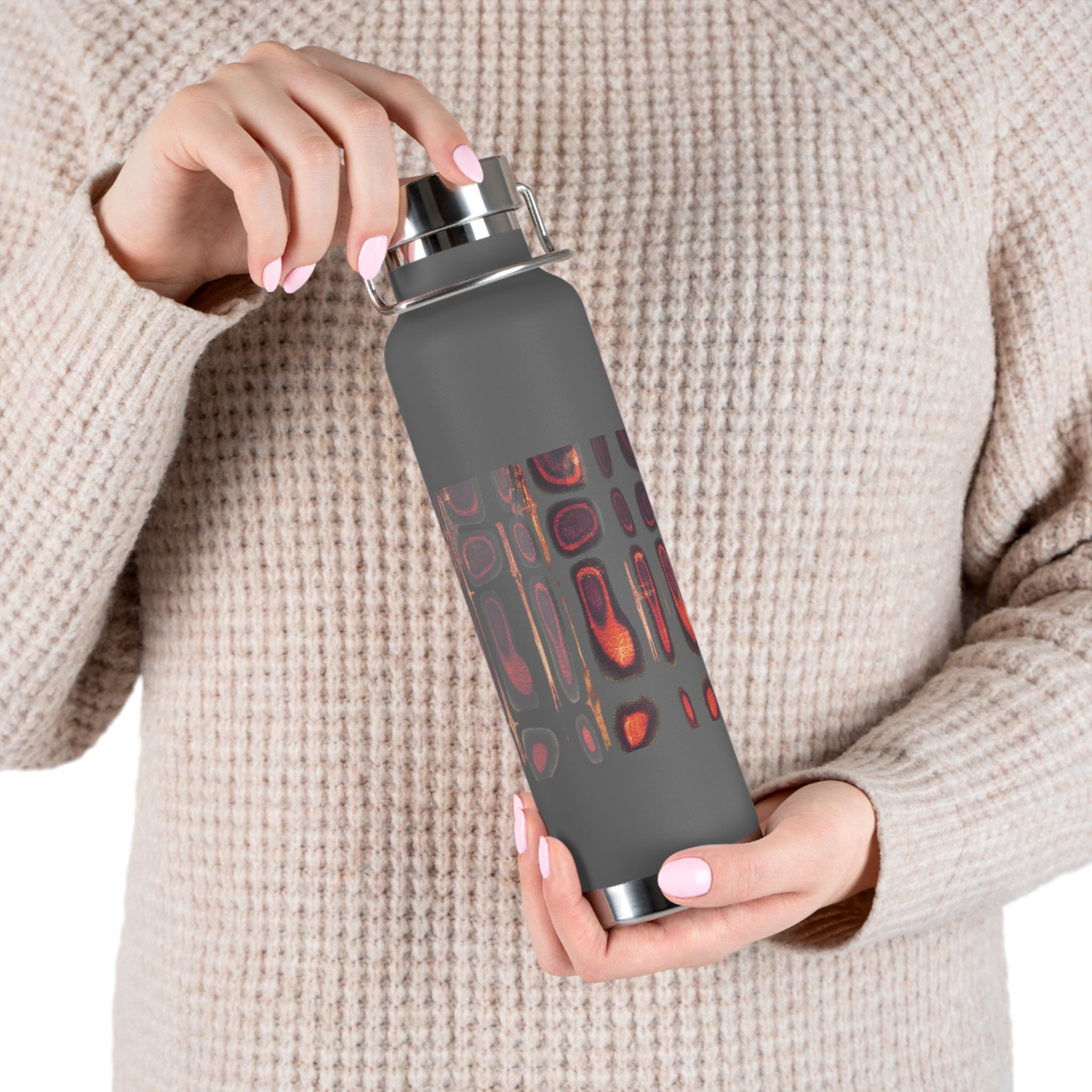 Copper Vacuum Insulated Bottle, 22oz Printify