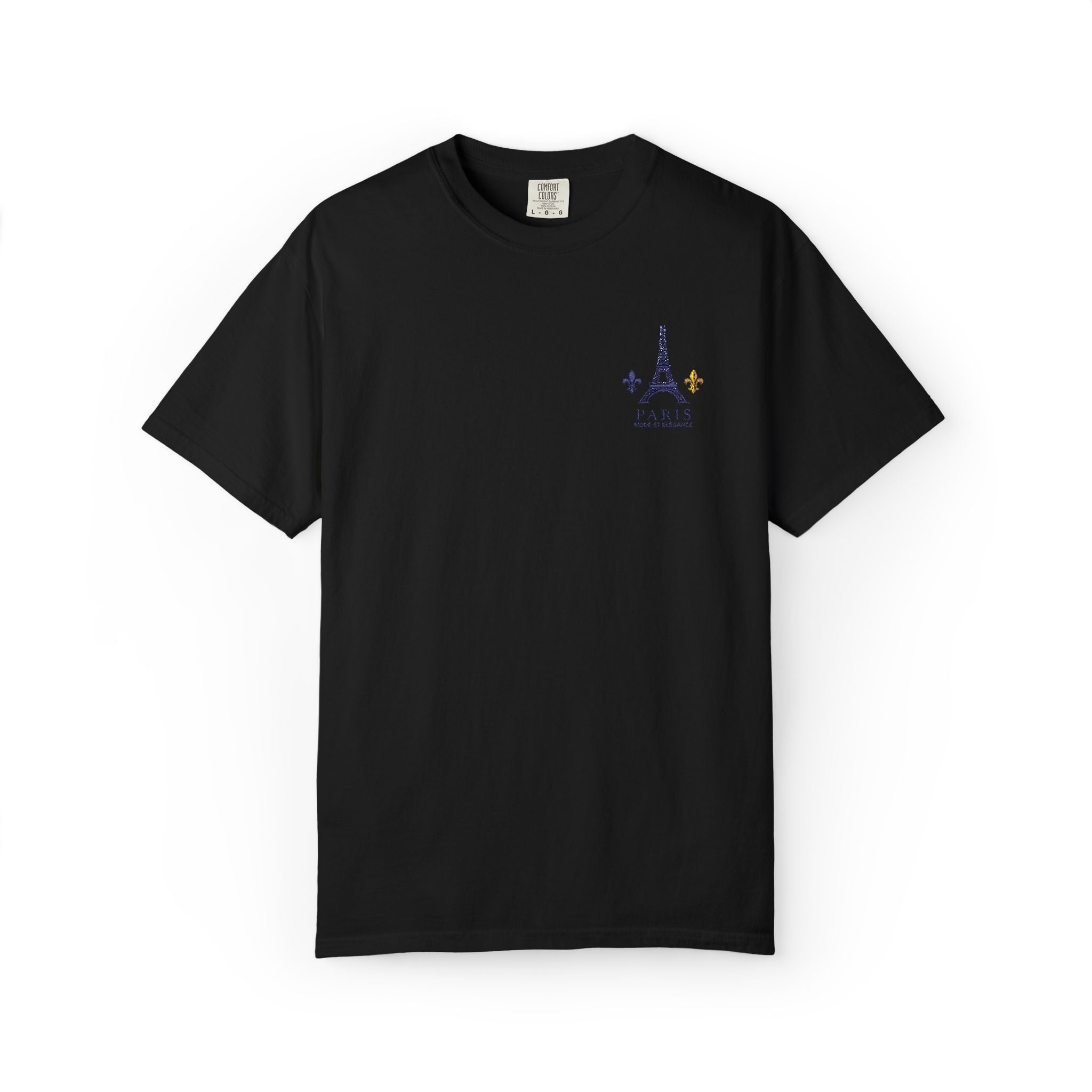 Paris Eiffel Tee — 'Paris' Script Design