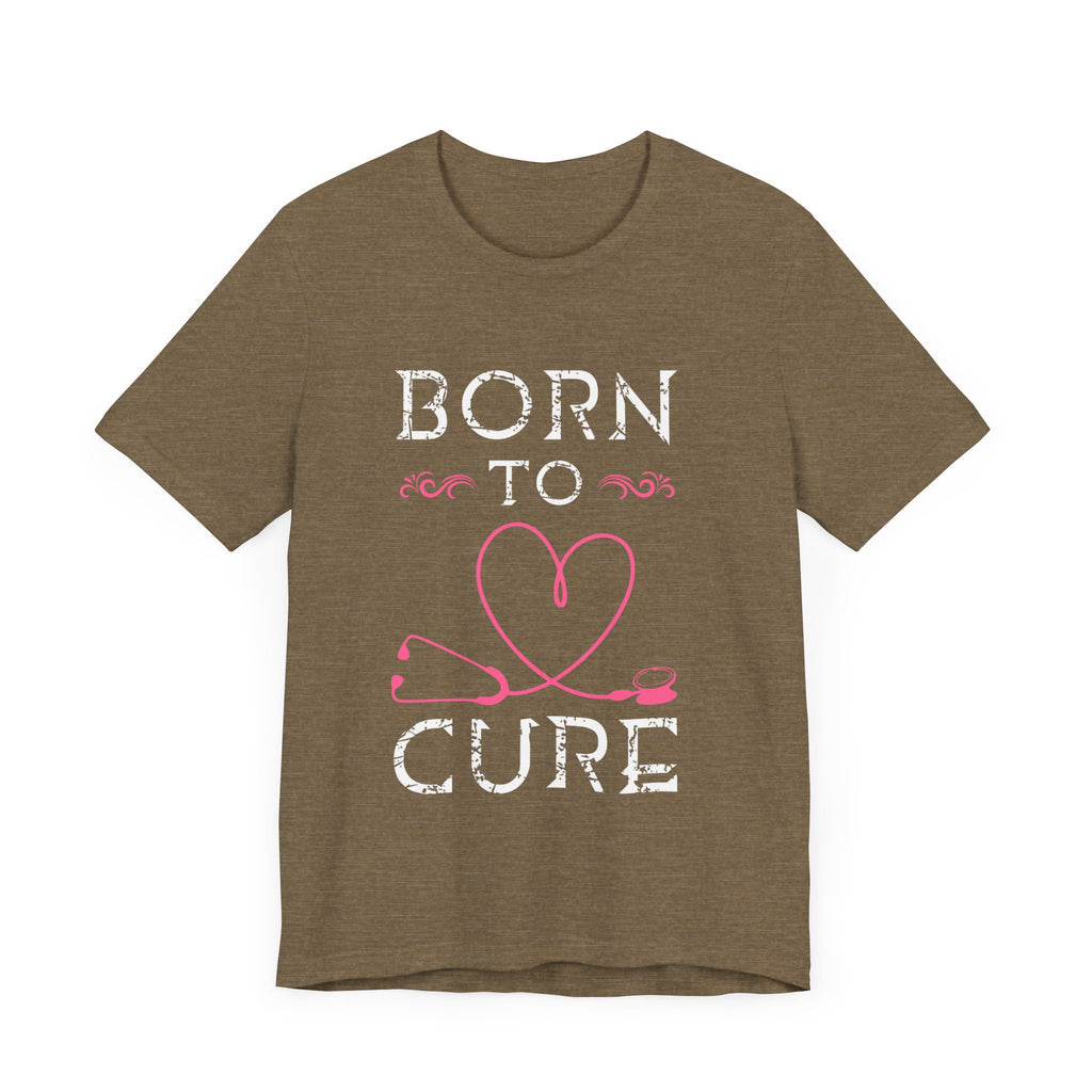 Né pour guérir le tee-shirt unisexe 
