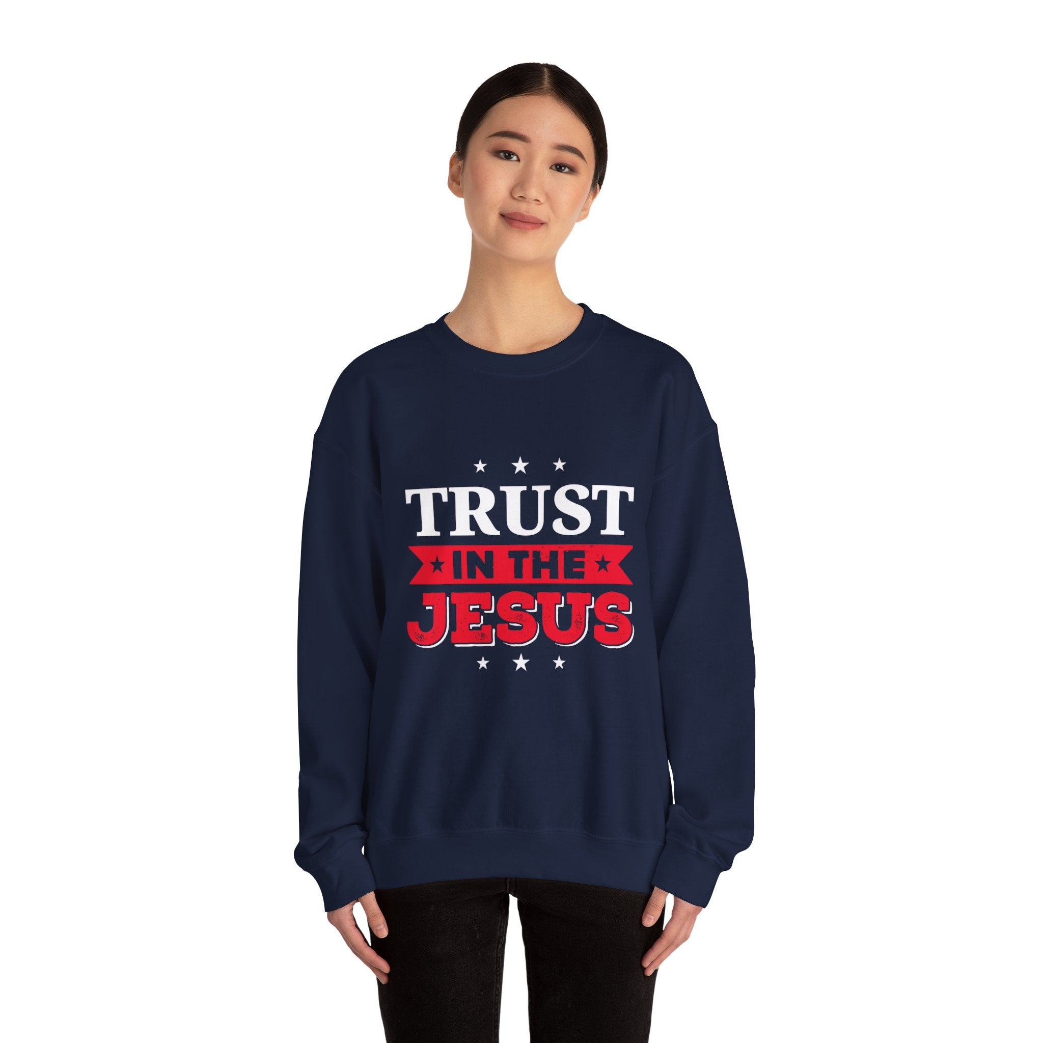 Faites confiance au sweat-shirt unisexe Jésus 
