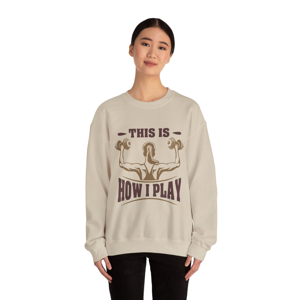 C’est comme ça que je joue Sweatshirt unisexe 