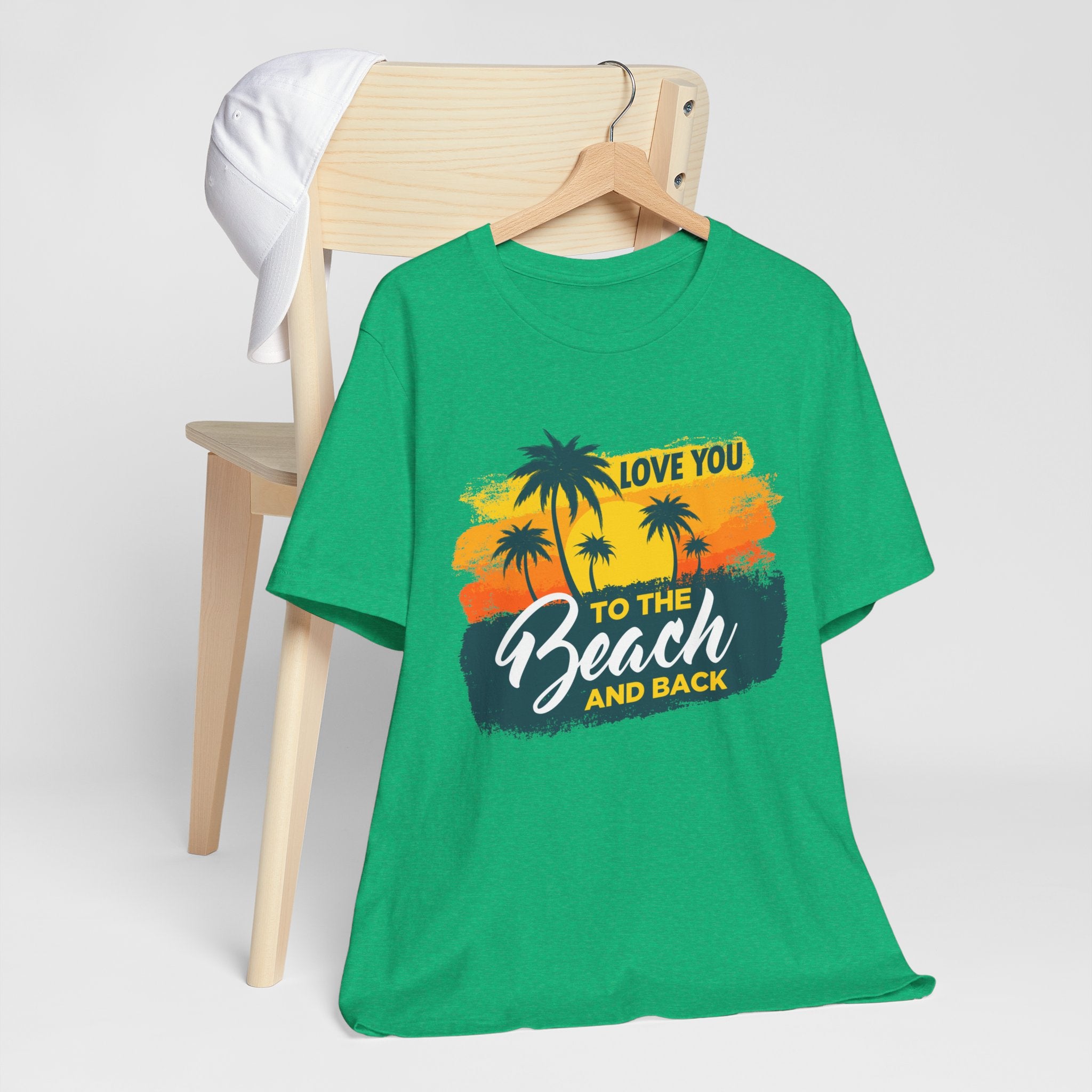 Je t’aime à la plage Tee unisexe 