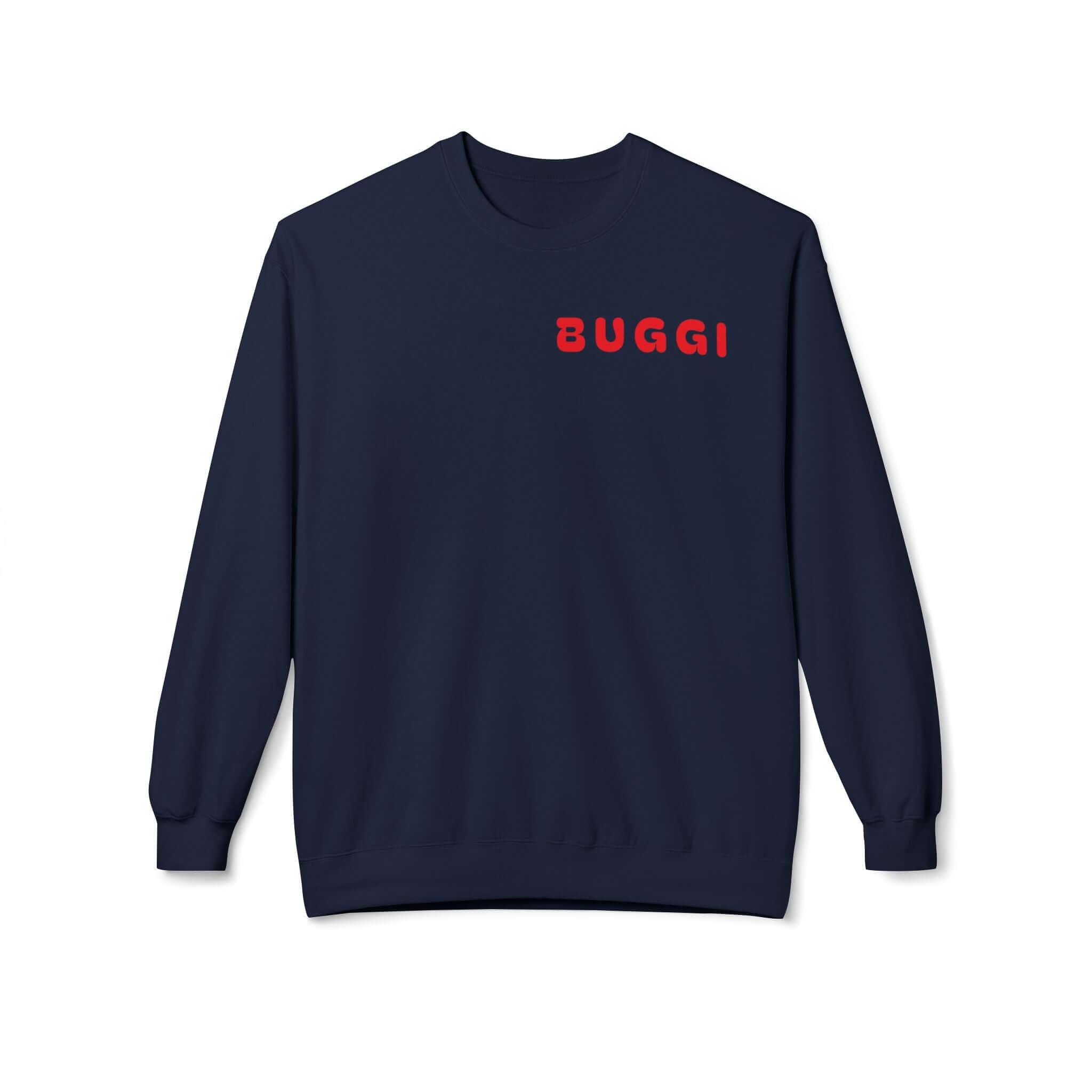 Unisex Midweight Softstyle Fleece Crewneck Sweatshirt-Buggi Design