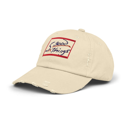 Unisex Distressed Cap