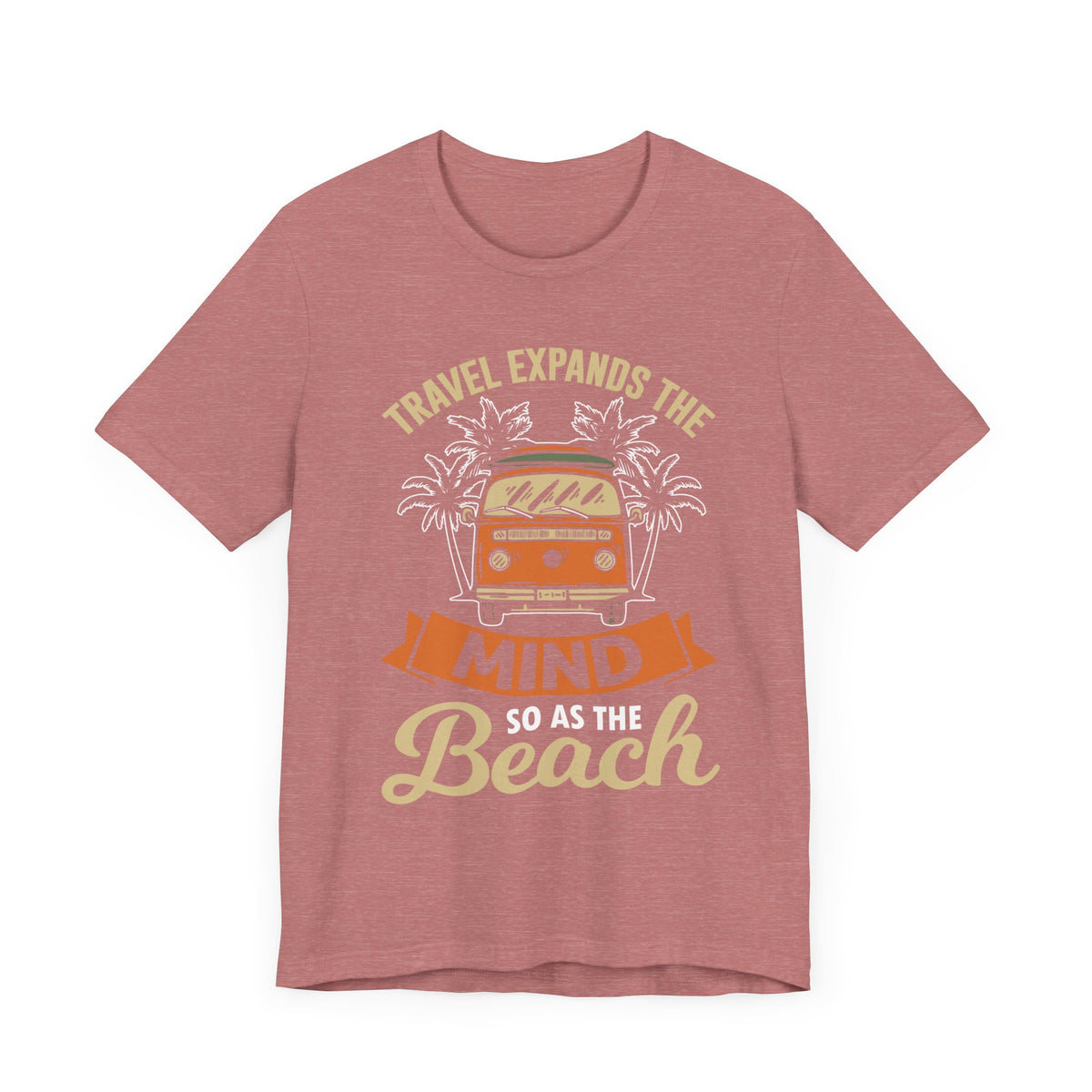 Unisex Travel Expands the mind Short Sleeve Tee
