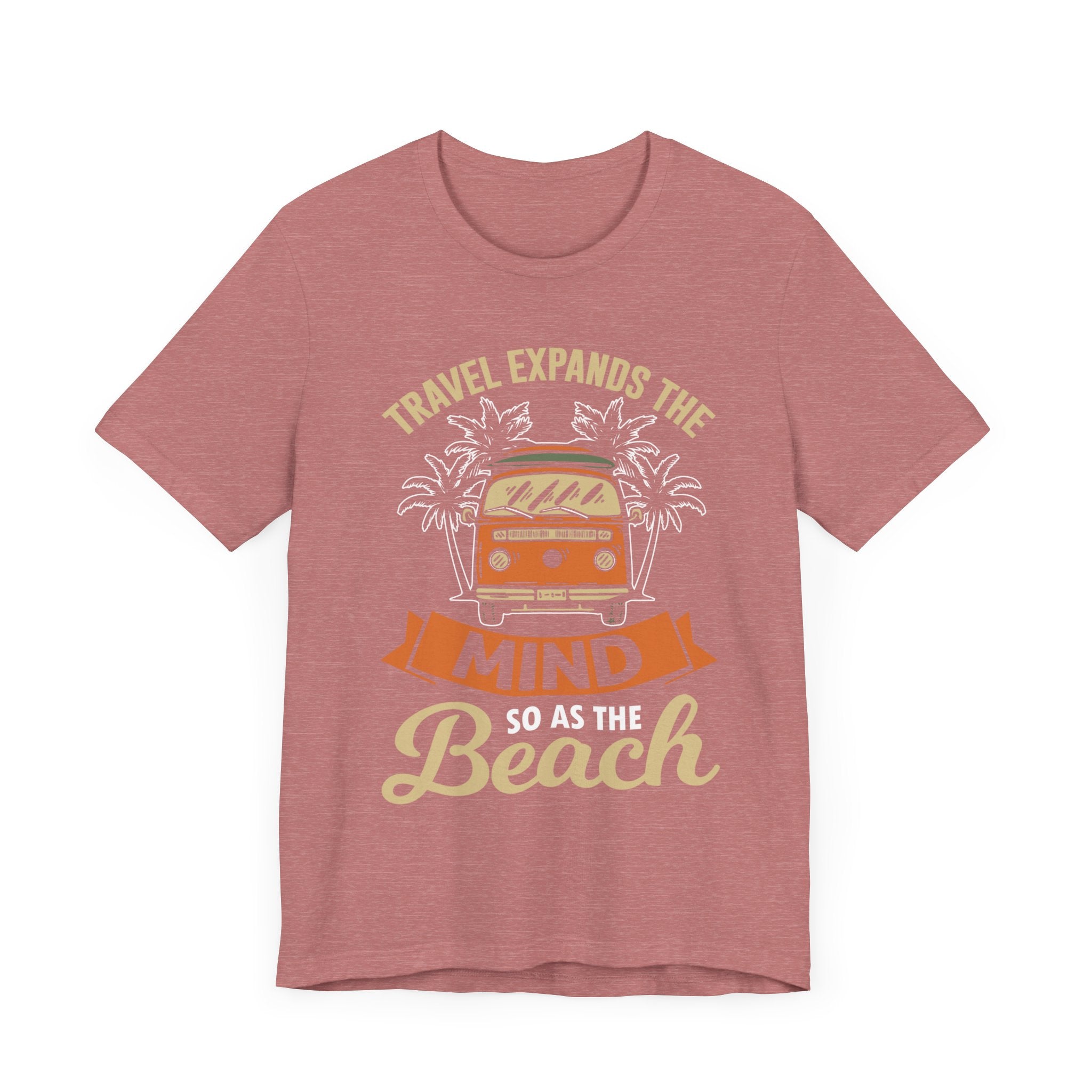 Unisex Travel Expands the mind Short Sleeve Tee