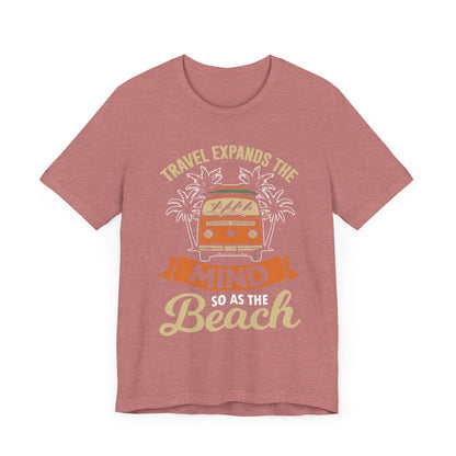 Unisex Travel Expands the mind Short Sleeve Tee
