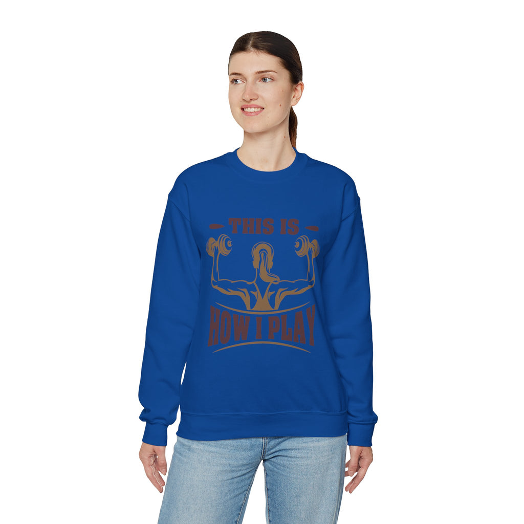 C’est comme ça que je joue Sweatshirt unisexe 