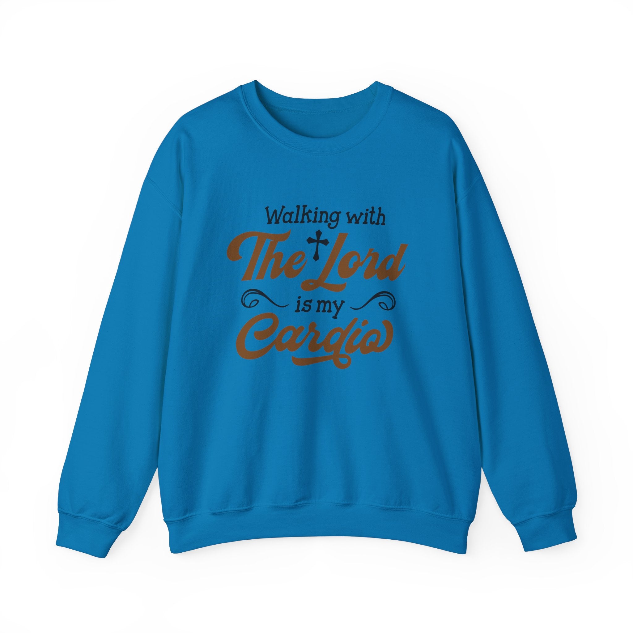 Marcher avec le Seigneur est un sweat-shirt unisexe cardial 