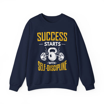 Success Starts With Self-Discipline Unisex Sweatshirt