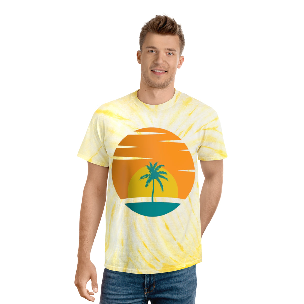 Tie-Dye Tee, Cyclone - Summer Joy