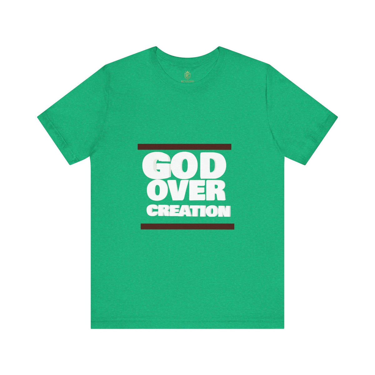 Christian Tee - God over Creation Printify