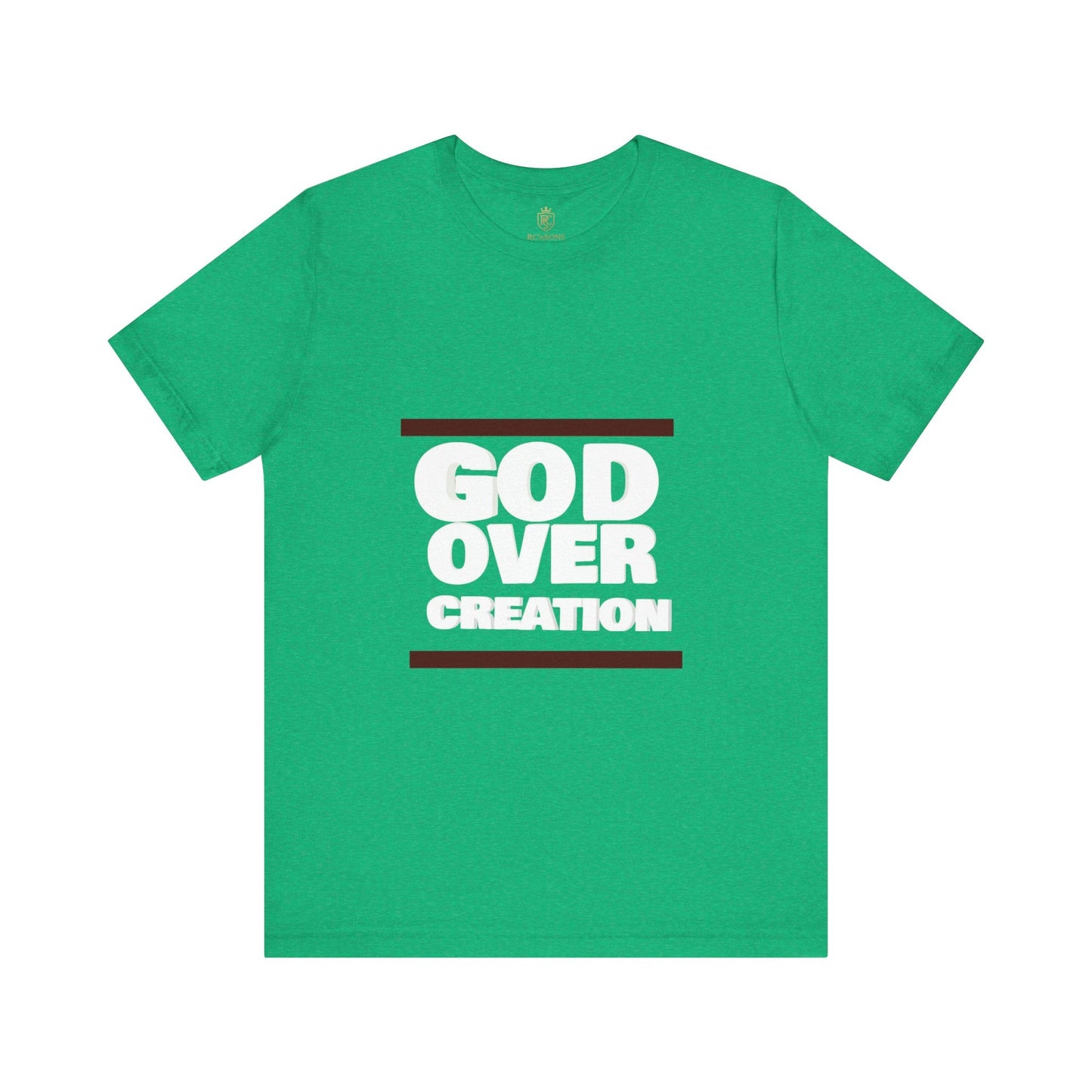 Christian Tee - God over Creation Printify