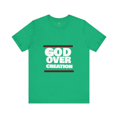 Christian Tee - God over Creation Printify