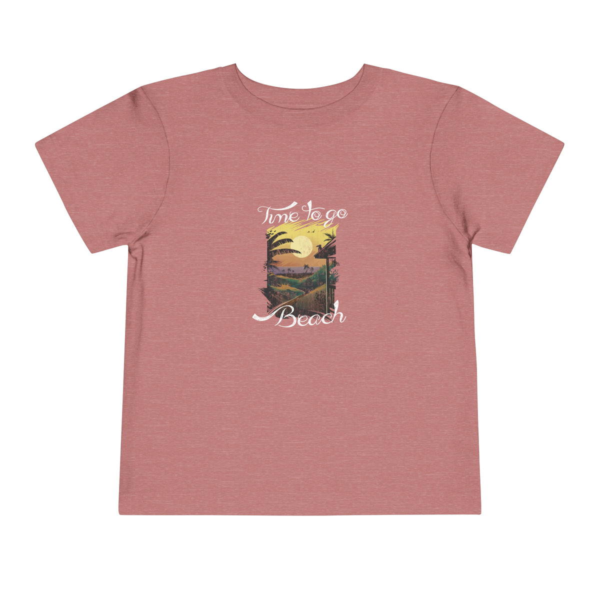 Time To Go Beach Toddler Tee
