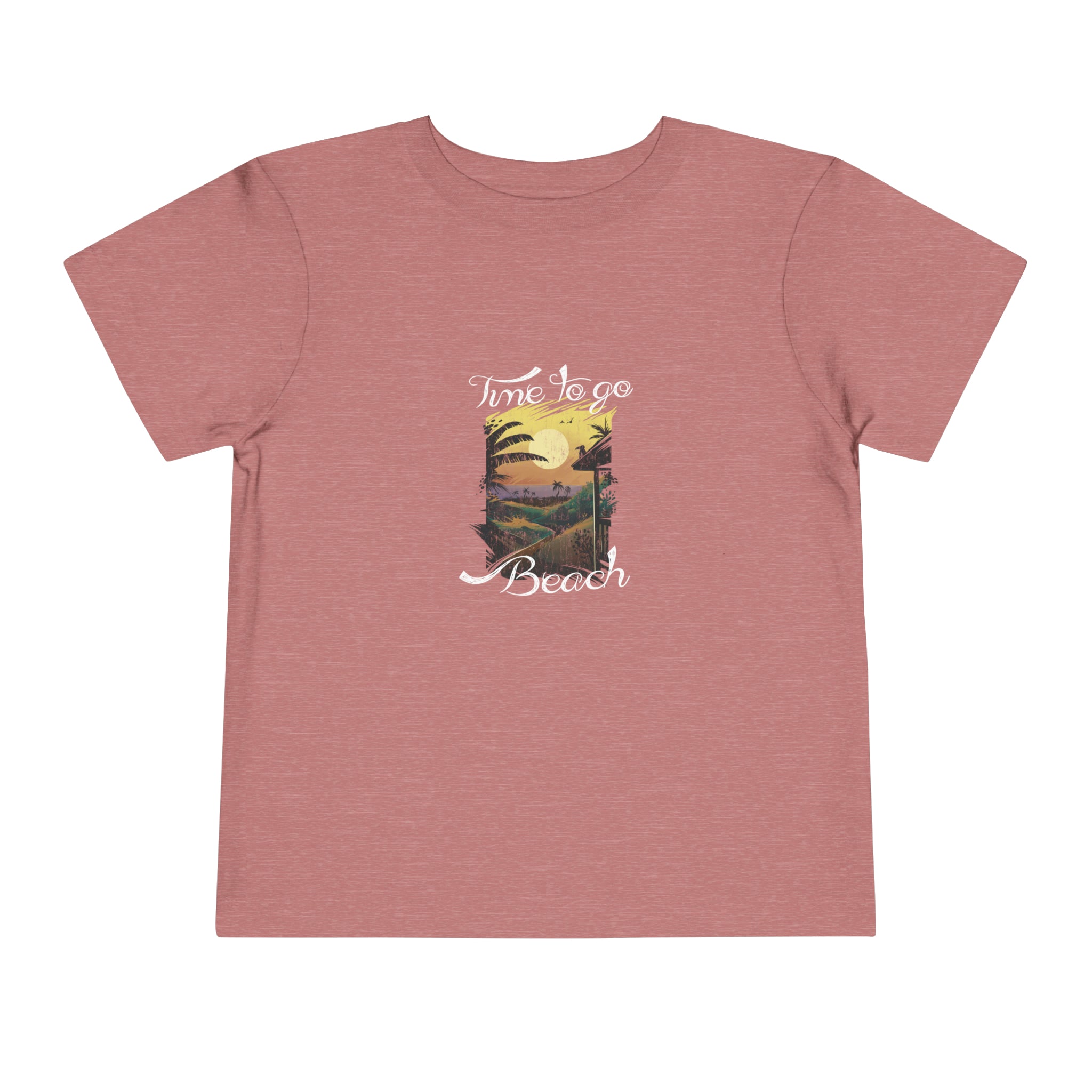 Time To Go Beach Toddler Tee