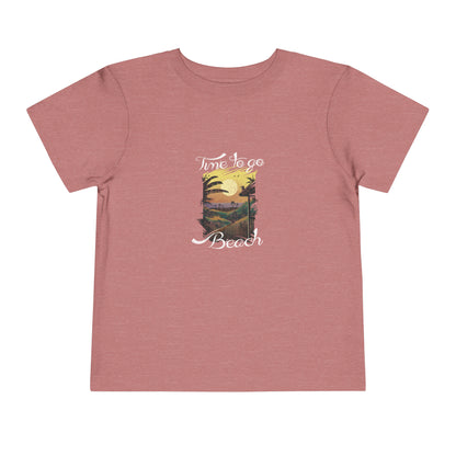 Time To Go Beach Toddler Tee