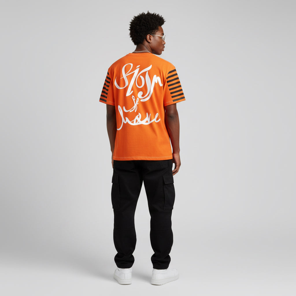 Bold Graphic Unisex Tee - Storm & Noise Design Printify