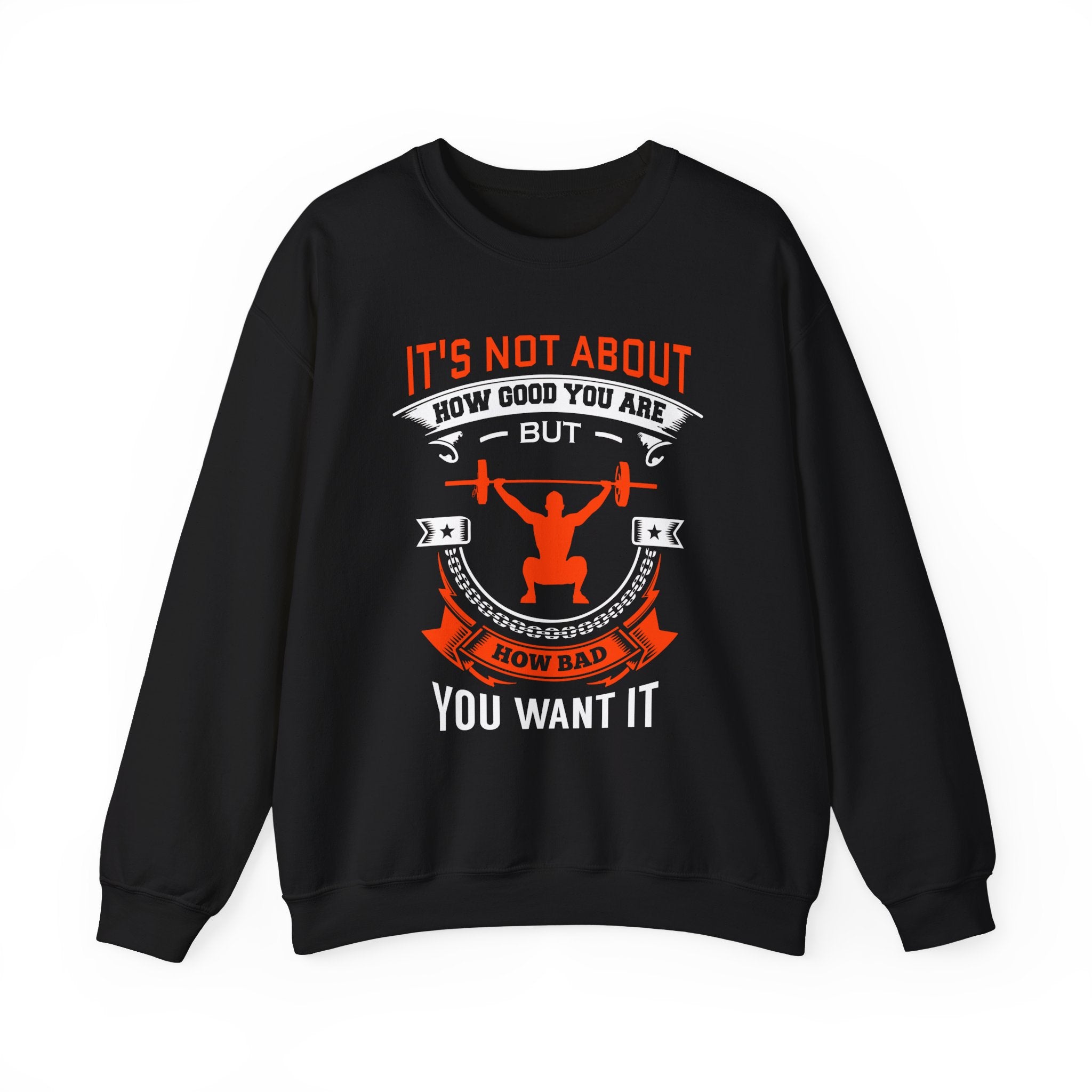 Il ne s’agit pas de savoir à quel point vous êtes bon Sweatshirt unisexe 
