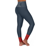 Chic High Waisted Yoga Leggings - Stylish Athletic Wear for Fitness & Comfort,Yoga Pants,Workout Leggings,Gym Apparel,Fashion Activewear Printify