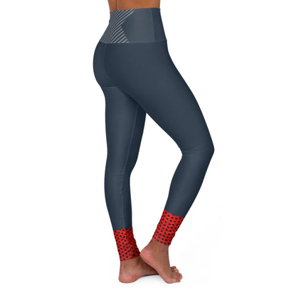 Chic High Waisted Yoga Leggings - Stylish Athletic Wear for Fitness & Comfort,Yoga Pants,Workout Leggings,Gym Apparel,Fashion Activewear Printify