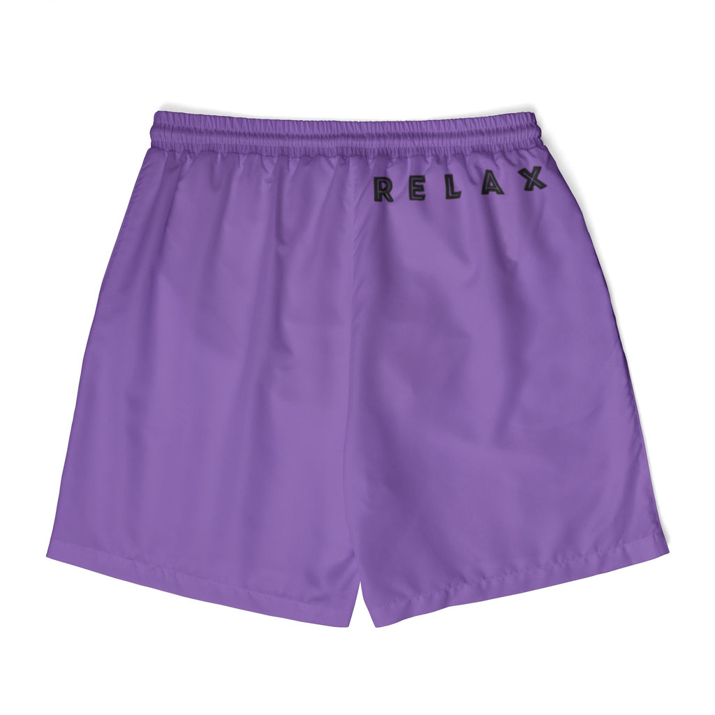 Unisex Swim Shorts - Relax Vibe, Summer Beachwear, Pool Party Essentials, Vacation Outfit, Casual Lounging