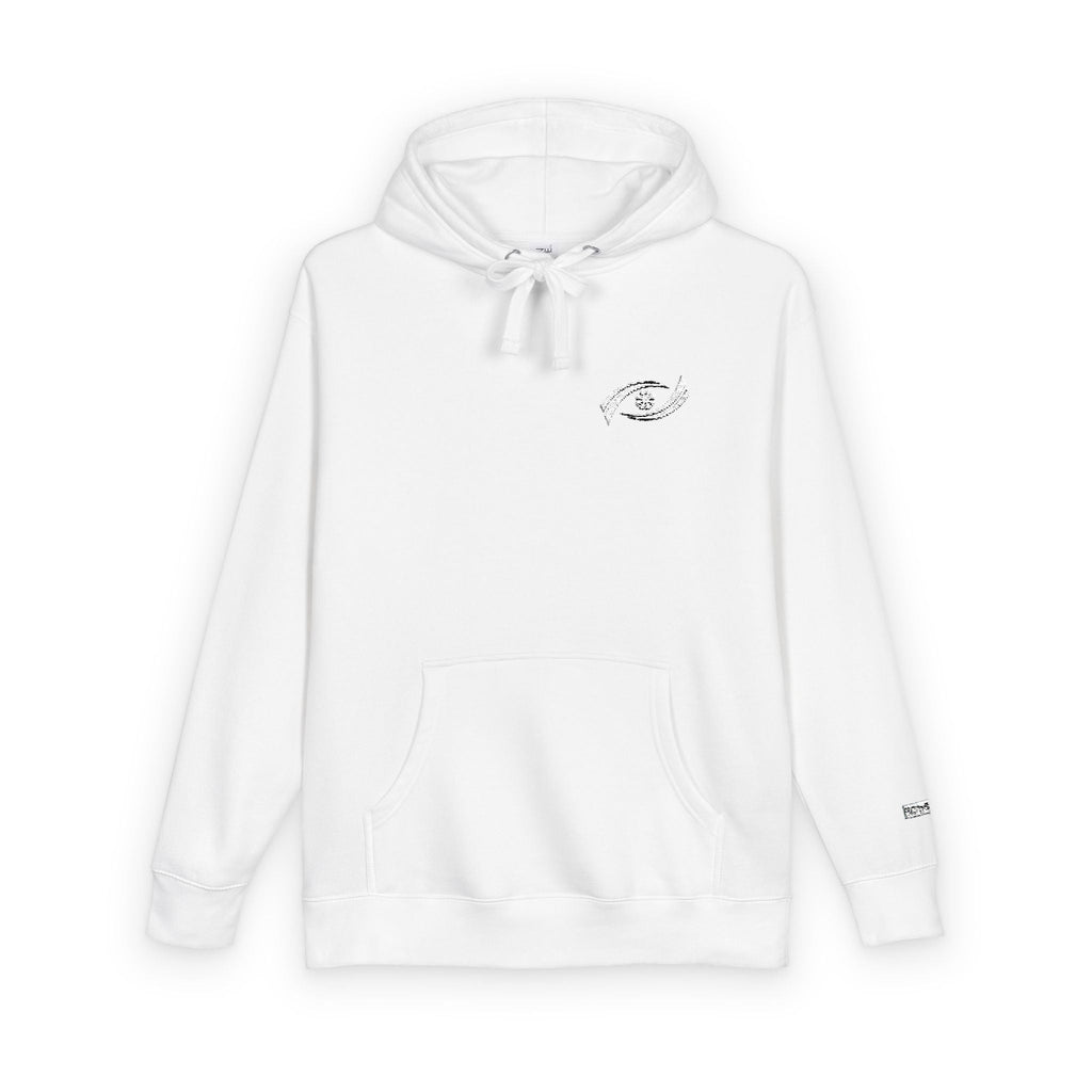 Cozy Unisex Fleece Hoodie with Artistic Design, Casual Wear, Gift for Him/Her, Fall Fashion, Everyday Comfort Printify