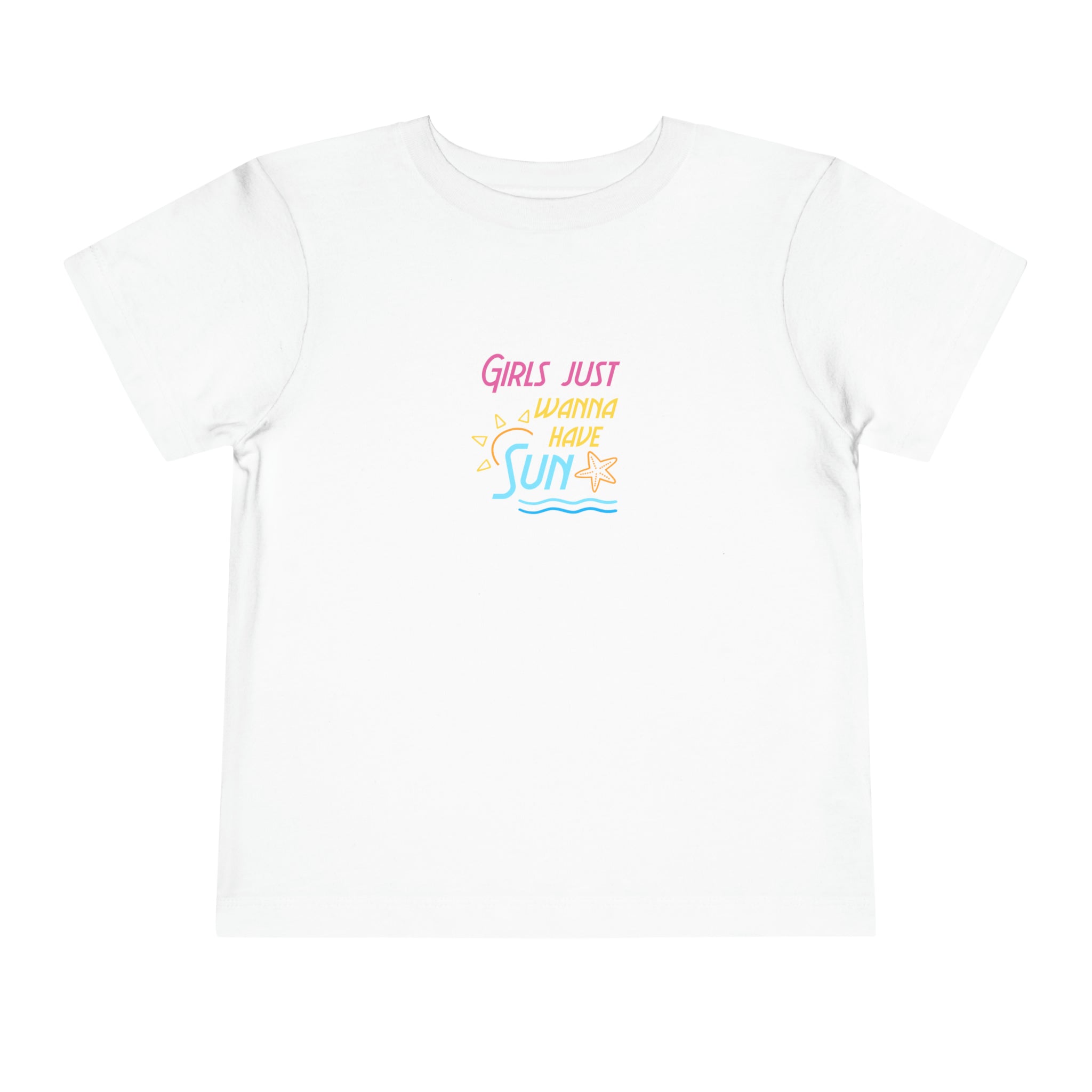 T-shirt pour tout-petits Les filles veulent juste avoir du soleil 