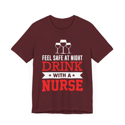 Sentez-vous en sécurité la nuit, buvez un tee-shirt unisexe 