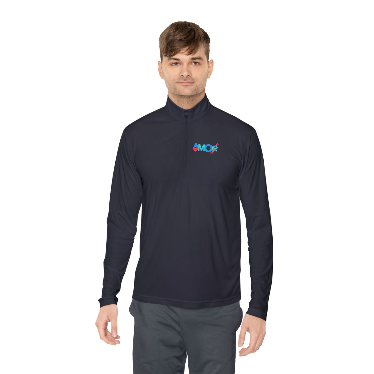 Quarter-Zip Pullover AMORX Design