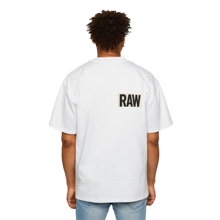 Men's Heavy Oversized Tee - Casual Streetwear, Summer Essential, Graphic T-Shirt, Gift for Him, Trending Fashion Printify