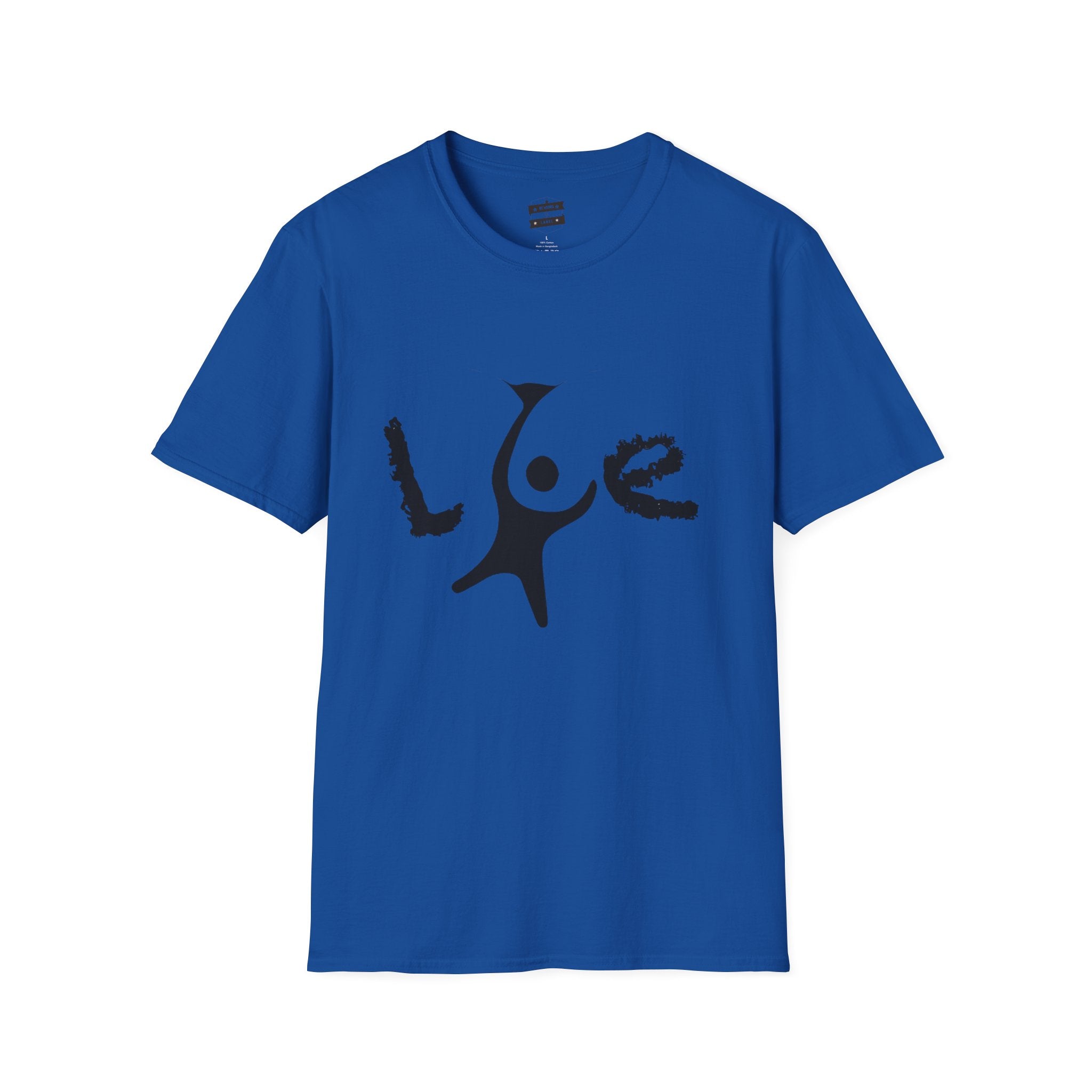 Life Celebration Unisex Softstyle T-Shirt, Comfortable Cotton Tee for Everyday Wear, Perfect for Birthdays, Yoga, Gift for Friends, [...] Printify