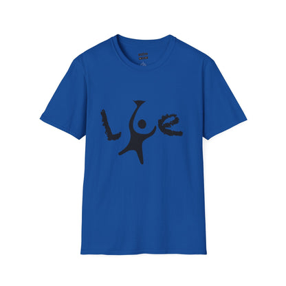 Life Celebration Unisex Softstyle T-Shirt, Comfortable Cotton Tee for Everyday Wear, Perfect for Birthdays, Yoga, Gift for Friends, [...] Printify