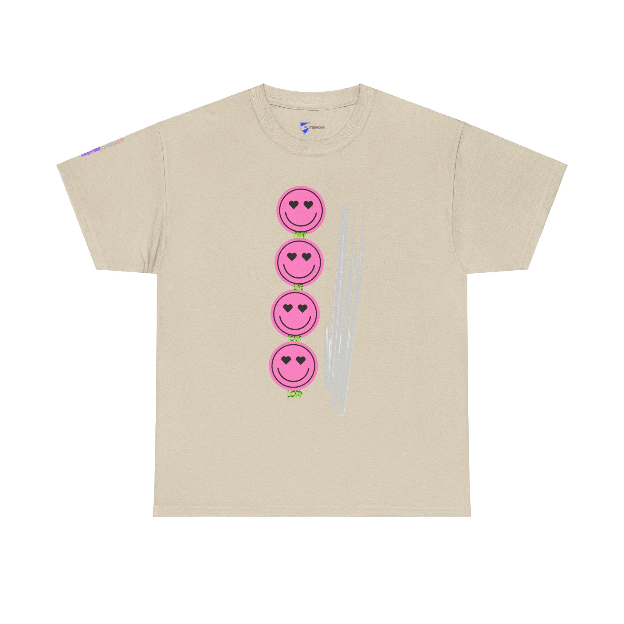 RCNSONS Unisex Heavy Cotton Smileys Tee