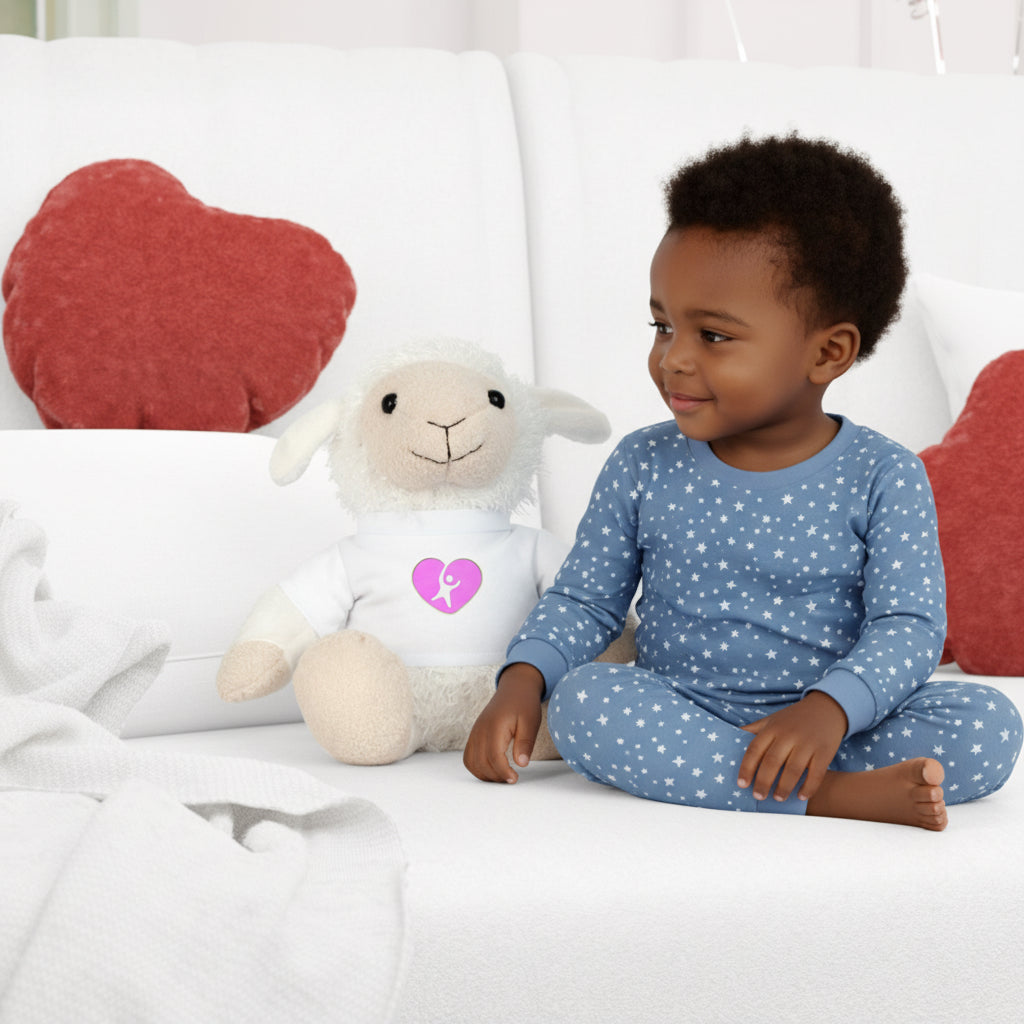 Cute Plush Toy with T-Shirt Printify