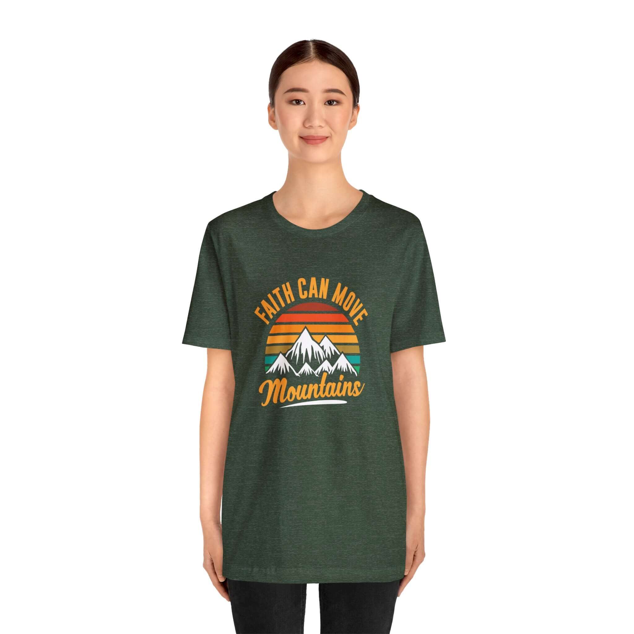 Faith Can Move Mountains Unisex Tee - RC’nSONS