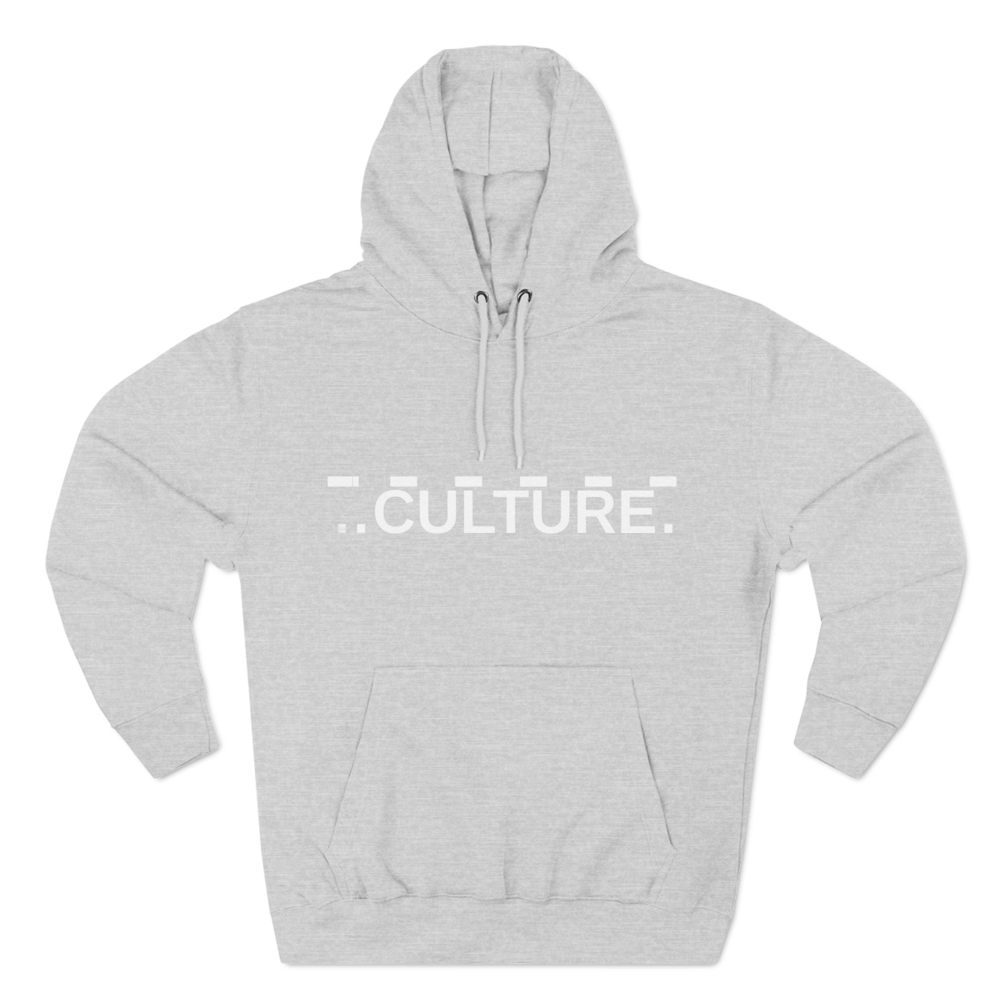 Culture Three-Panel Fleece Hoodie