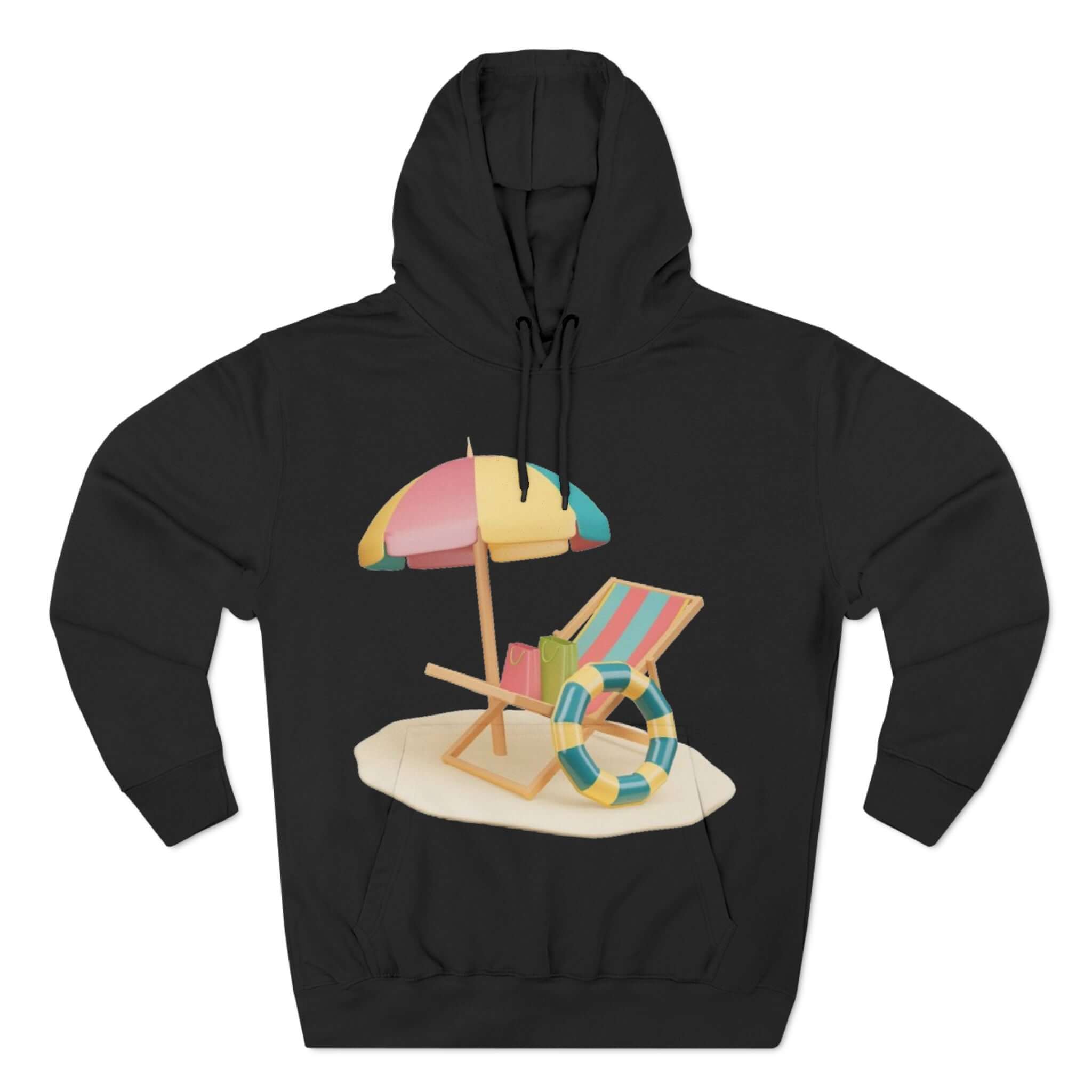 Three-Panel Hoodie - RCNSONS Resort Collection