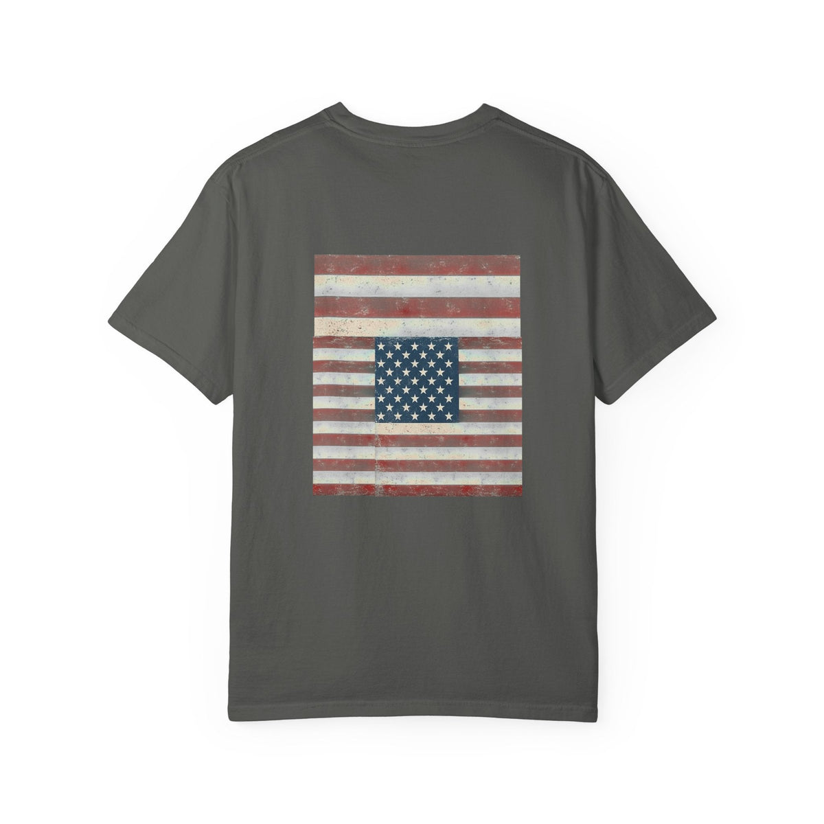 Patriotic Garment-Dyed T-Shirt | Perfect for 4th of July, Memorial Day, Casual Wear, Gifts, Americana Style Printify