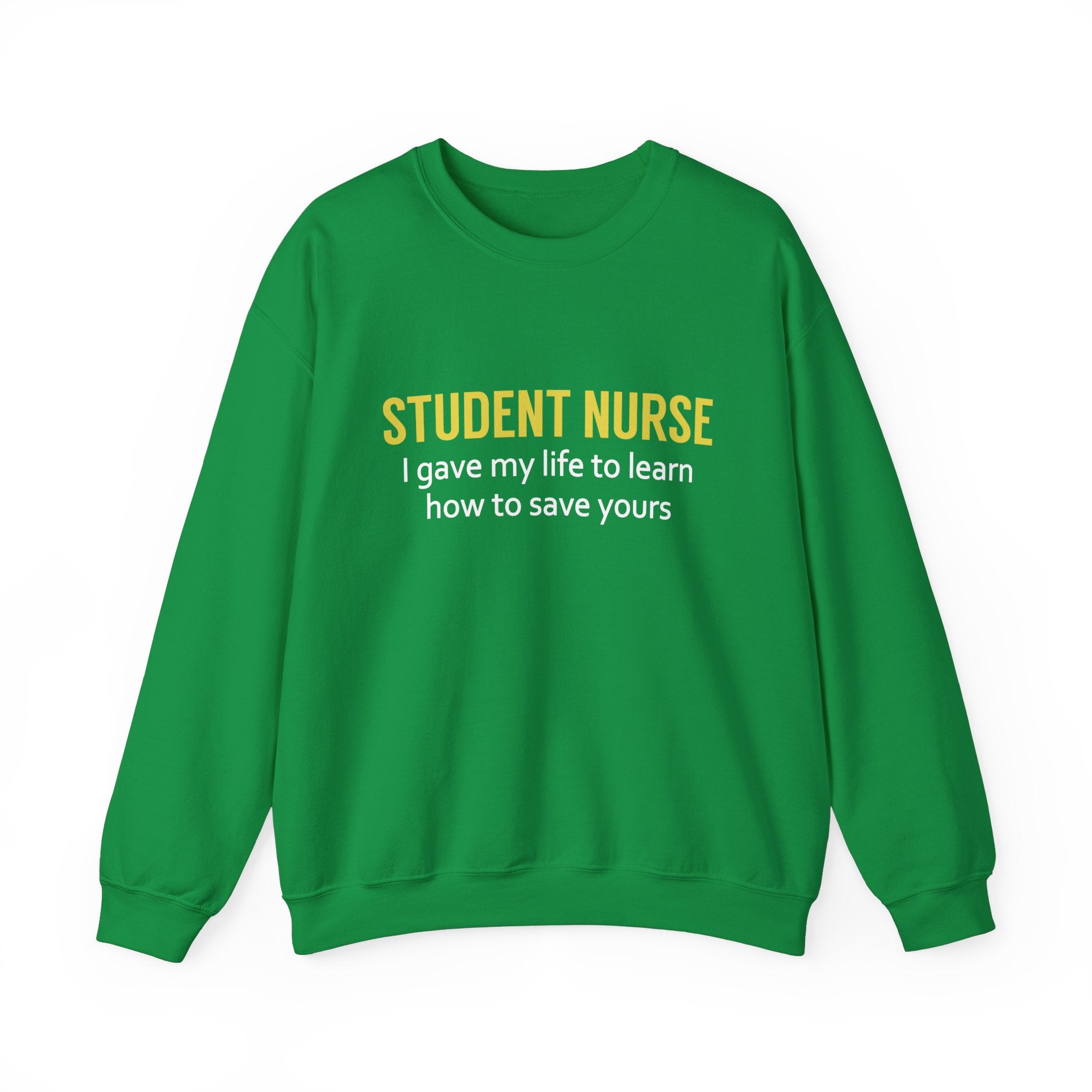 Sweat-shirt unisexe étudiant infirmière 