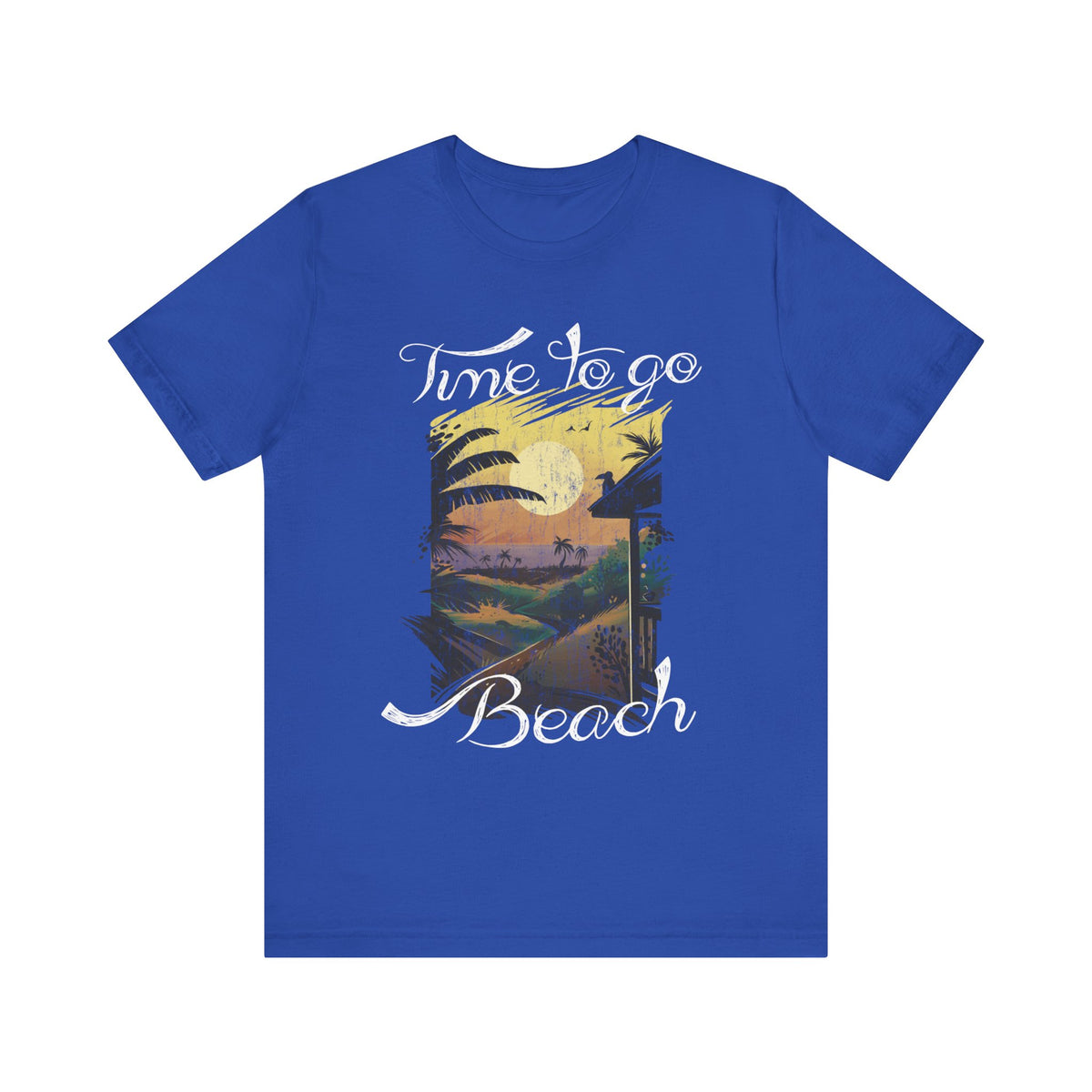 Il est temps d’aller à la plage Tee-shirt unisexe 