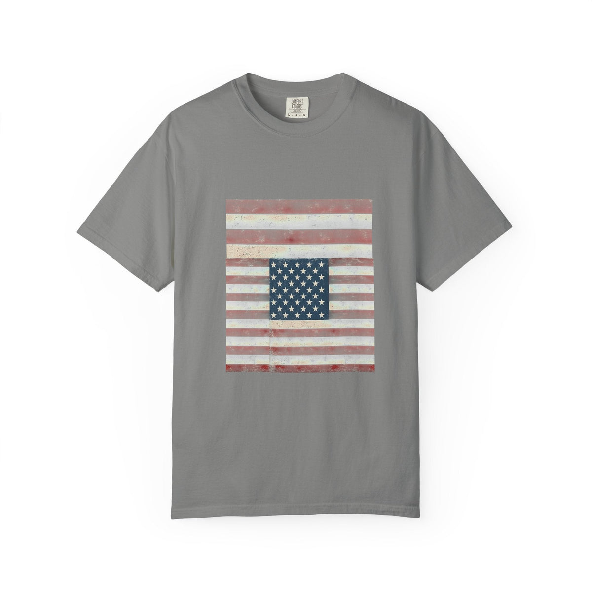 Patriotic Garment-Dyed T-Shirt | Perfect for 4th of July, Memorial Day, Casual Wear, Gifts, Americana Style Printify