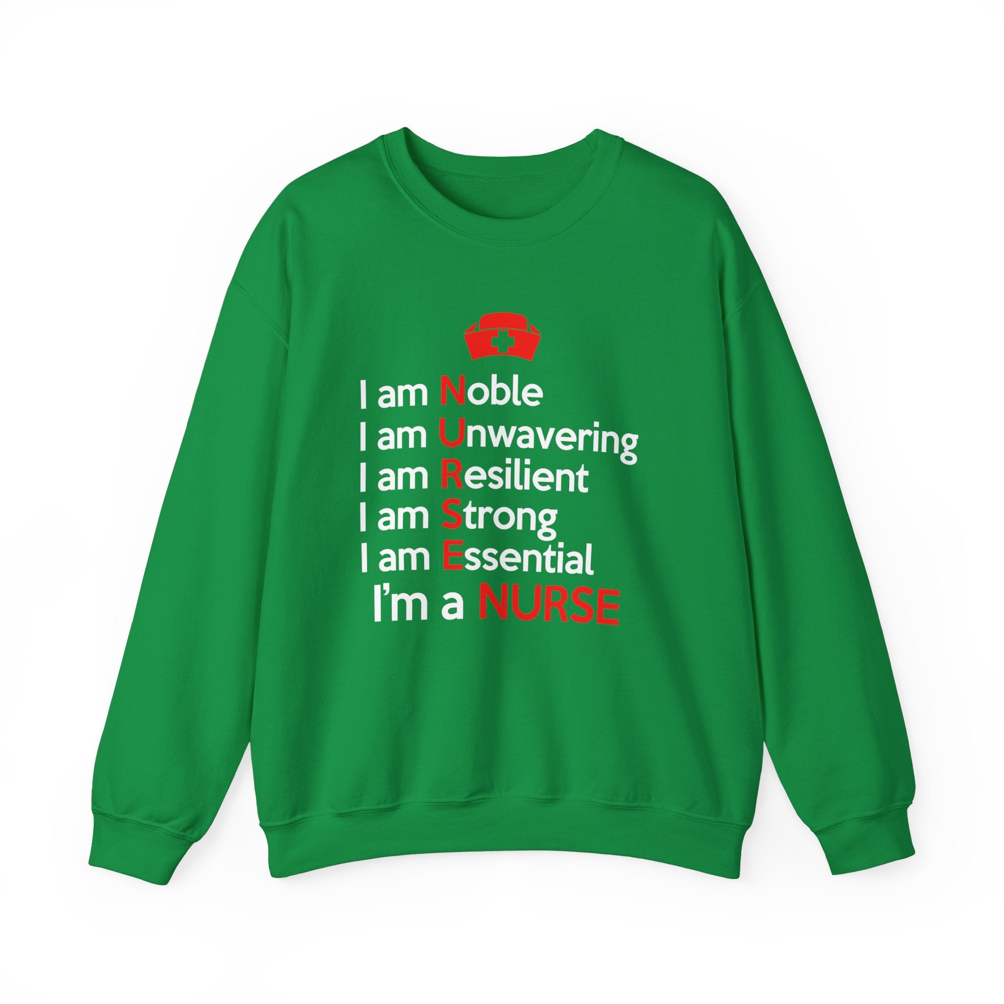 Je suis noble, je suis un sweat-shirt unisexe inébranlable 