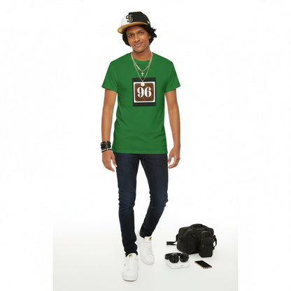 Vintage Style Unisex Heavy Cotton Tee - Classic 96 Design