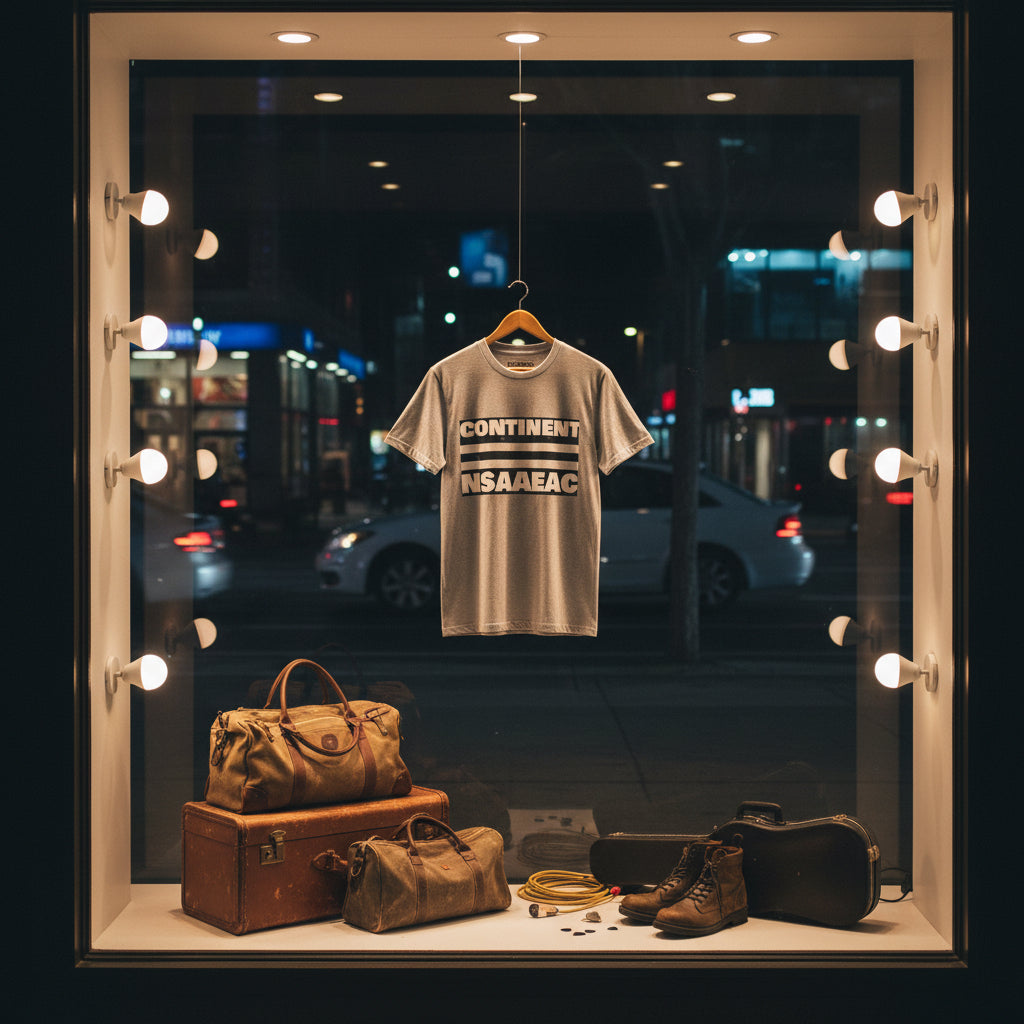 Continents T-shirt Printify