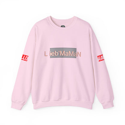 Lieb'MaMan Unisex Heavy Blend Crewneck Sweatshirt - Gift for Mom Printify