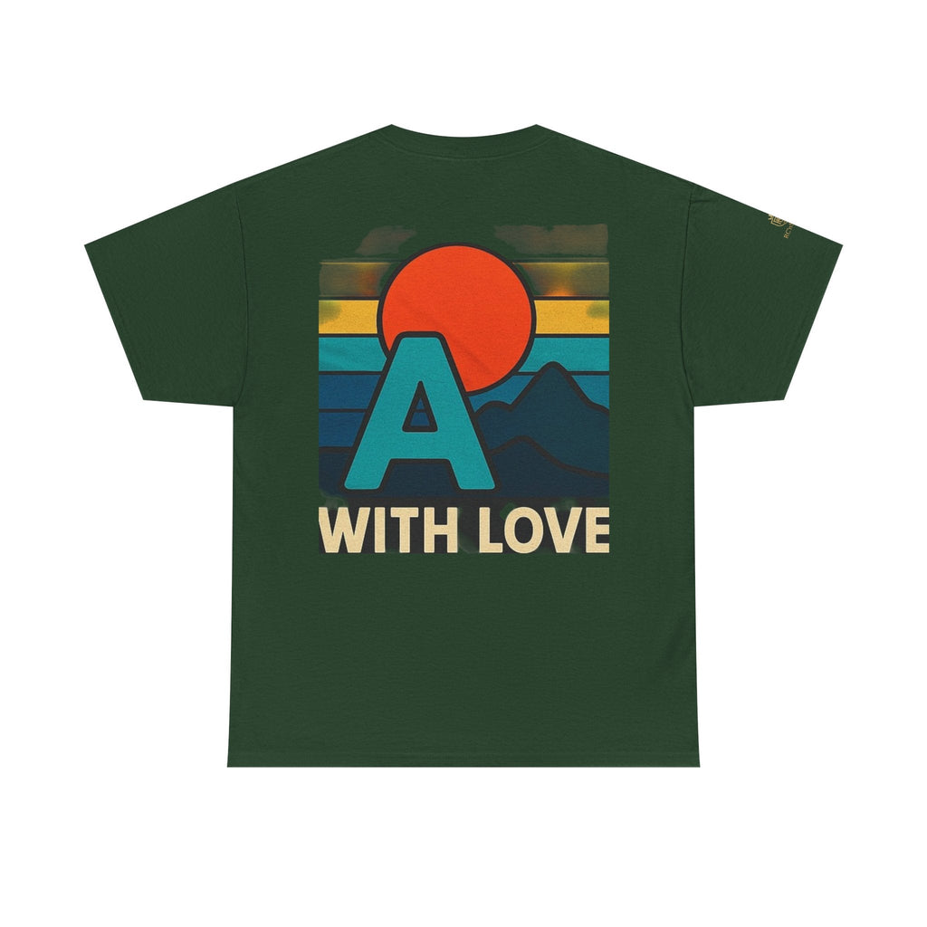 Sunset Graphic Tee, Unisex Cotton T-Shirt, Nature Lover's Gift, Casual Wear, Summer Vibes, Streetwear Style Printify