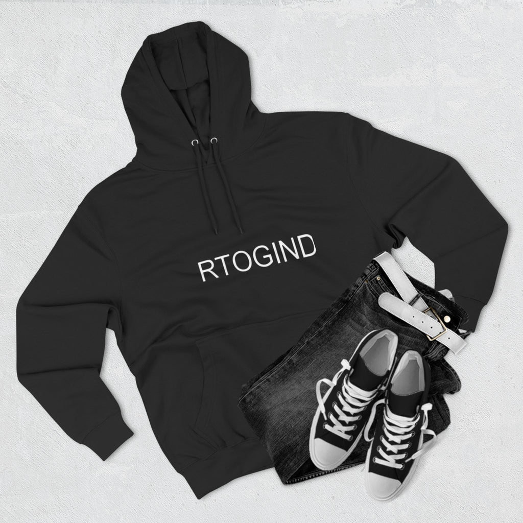 RCMSONS Three-Panel Fleece Hoodie