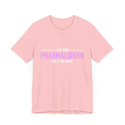 Je suis votre pharmacolorien, c’est le tee-shirt unisexe des médicaments 