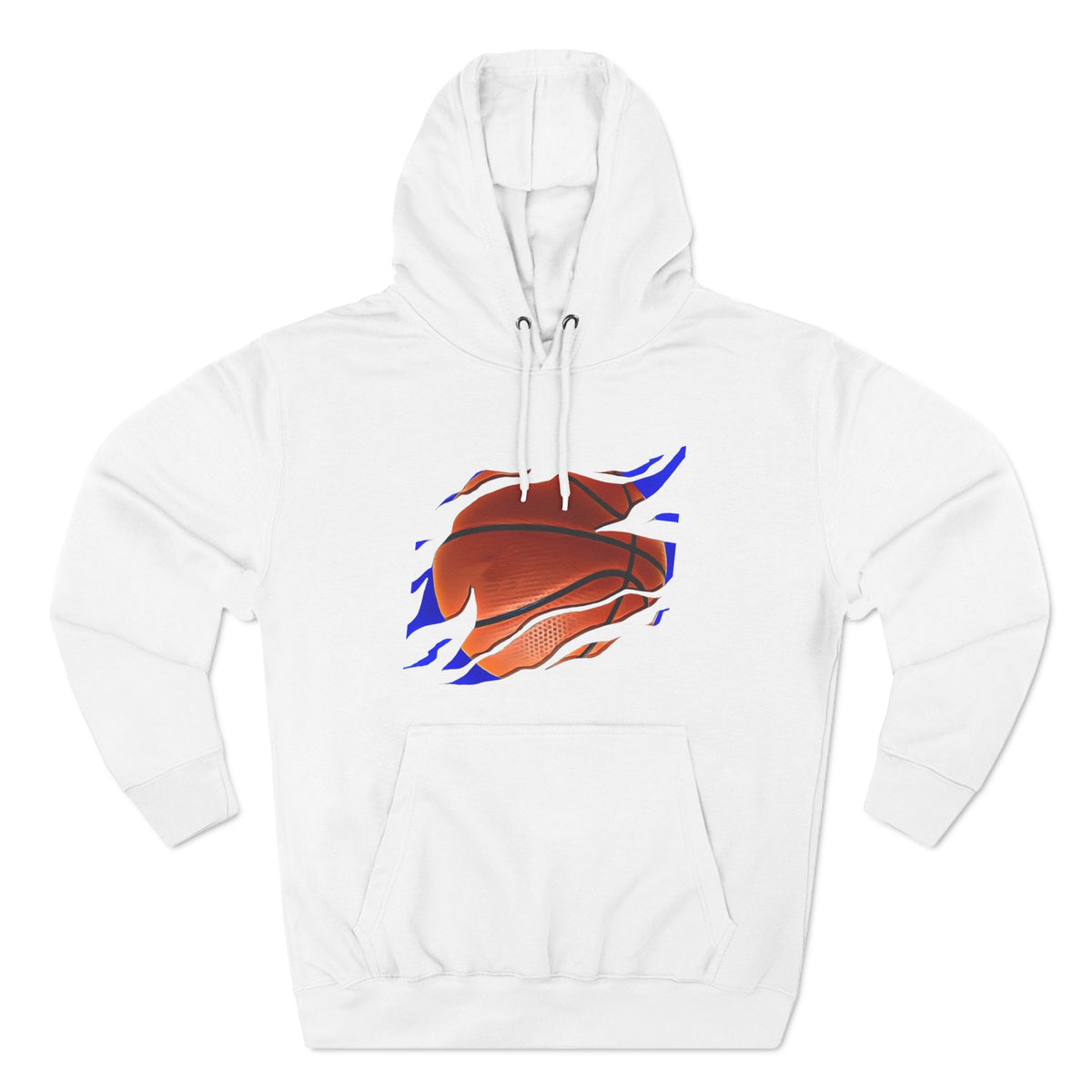 RCNSONS Unisex Three-Panel Fleece ‚Baseball‘ Hoodie